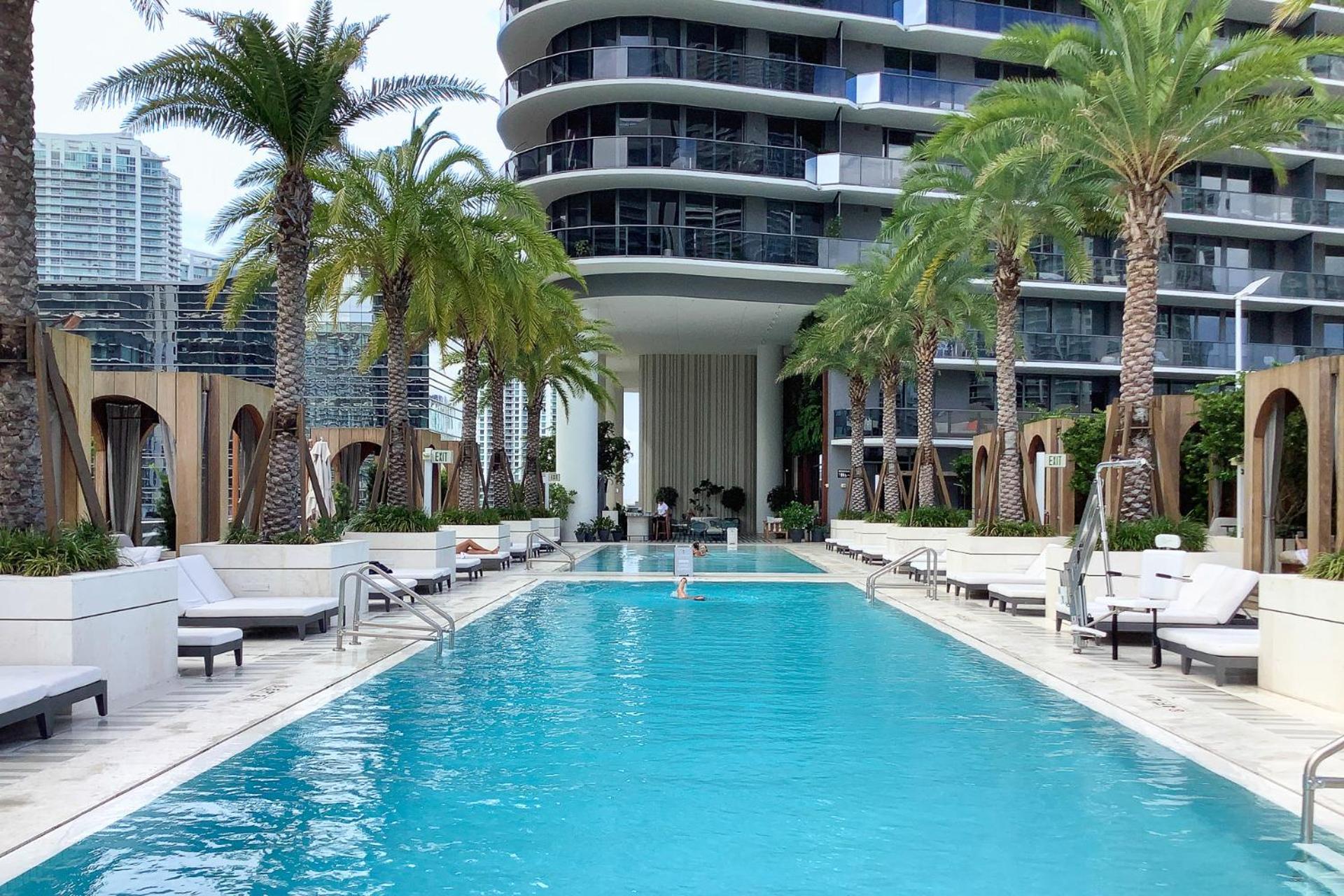 Wonderful King Suite With Pool At Sls Lux Brickell マイアミ エクステリア 写真